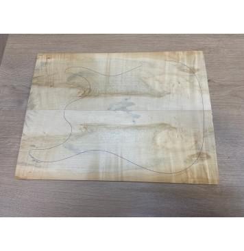 Клён Американский заготовка на топ Смешанный ААА 11х180х480 мм - 2 шт. (книжкой)-0