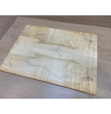 Клён Американский заготовка на топ Смешанный ААА 11х180х480 мм - 2 шт. (книжкой)-3