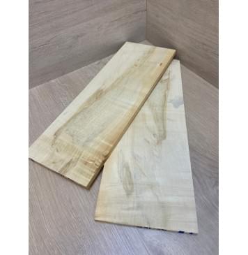 Клён Американский заготовка на топ Смешанный ААА 11х180х480 мм - 2 шт. (книжкой)-1