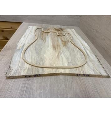 Клён Американский заготовка на топ Смешанный ААА 13х200-188х537-547 мм - 2 шт. (книжкой)-3