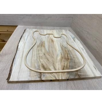 Клён Американский заготовка на топ Смешанный ААА 13х200-188х537-547 мм - 2 шт. (книжкой)-6