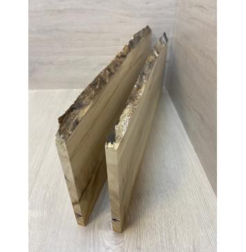 Клён Американский заготовка на топ Смешанный ААА 13х200-188х537-547 мм - 2 шт. (книжкой)-8