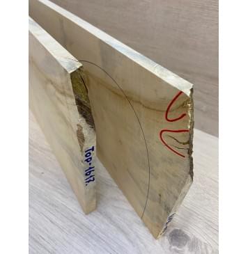 Клён Американский заготовка на топ Радиал АА 11х180х480 мм - 2шт (книжкой)-6