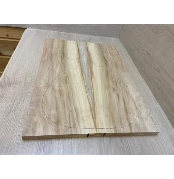 Клён Американский заготовка на топ Смешанный А 18х192х530 мм - 2 шт. (книжкой)-1