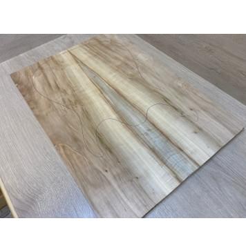 Клён Американский заготовка на топ Смешанный А 18х192х530 мм - 2 шт. (книжкой)-4