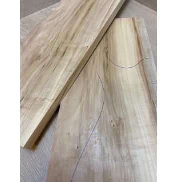 Клён Американский заготовка на топ Смешанный А 18х192х530 мм - 2 шт. (книжкой)-8