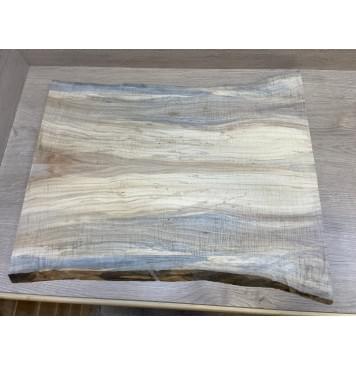 Клён Американский Волнистый заготовка на топ Смешанный ААА Волна ААА 18х230-200х630 мм - 2 шт. (книжкой)-2