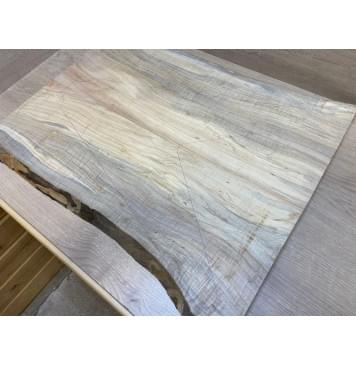 Клён Американский Волнистый заготовка на топ Смешанный ААА Волна ААА 18х230-200х630 мм - 2 шт. (книжкой)-11