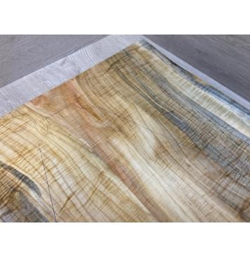 Клён Американский Волнистый заготовка на топ Смешанный ААА Волна ААА 18х230-200х630 мм - 2 шт. (книжкой)-3