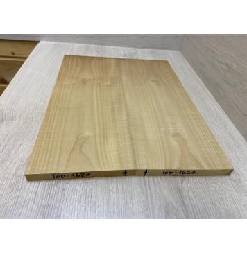 Клён Белый Печёный 180гр заготовка на топ Тангент А 18х180х458 мм - 2 шт.(книжкой)-1