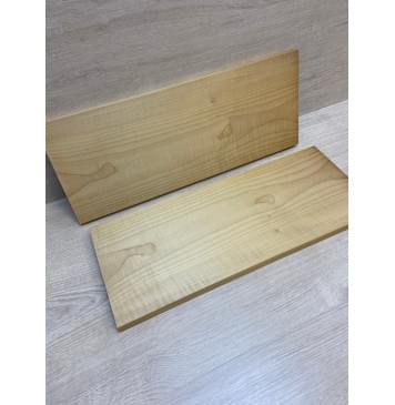 Клён Белый Печёный 180гр заготовка на топ Тангент А 18х180х458 мм - 2 шт.(книжкой)-6