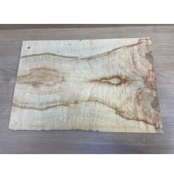 Клён Американский Волнистый заготовка на топ Смешанный ААА Волна ААА 15х182-170х525 мм - 2 шт. (книжкой)-4