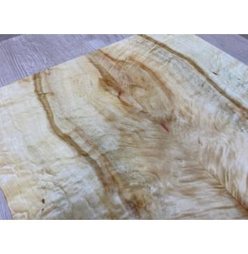 Клён Американский Волнистый заготовка на топ Смешанный ААА Волна ААА 15х182-170х525 мм - 2 шт. (книжкой)-3