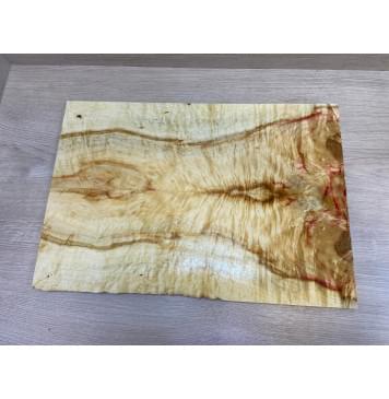 Клён Американский Волнистый заготовка на топ Смешанный ААА Волна ААА 15х182-170х525 мм - 2 шт. (книжкой)-2