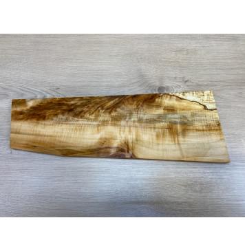 Клён Американский Волнистый заготовка на топ Смешанный АА Волна АА 18х185-150-130х510-520мм (1 шт под распил)-0