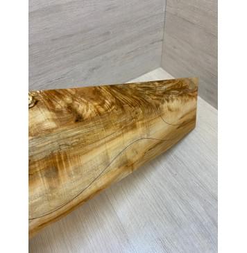 Клён Американский Волнистый заготовка на топ Смешанный АА Волна АА 18х185-150-130х510-520мм (1 шт под распил)-13