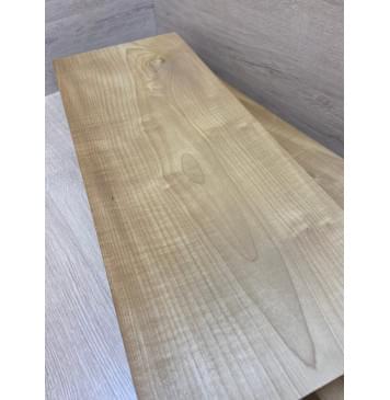 Клён Печёный 180 гр заготовка корпуса Тангент А 45х244-240х605-615 мм (2шт)-3