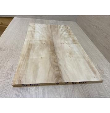 Клён Американский заготовка на топ Смешанный А 11х165-158х525 мм - 2 шт. (книжкой)-1