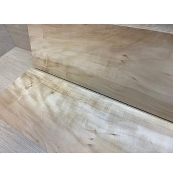 Клён Американский заготовка на топ Смешанный А 11х165-158х525 мм - 2 шт. (книжкой)-5