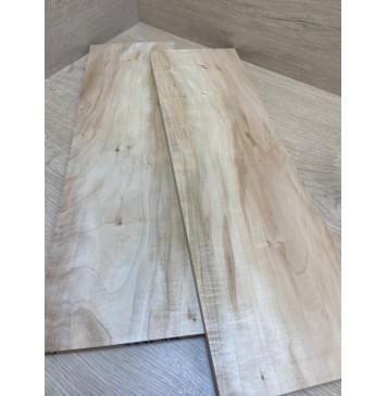 Клён Американский заготовка на топ Смешанный А 11х165-158х525 мм - 2 шт. (книжкой)-7