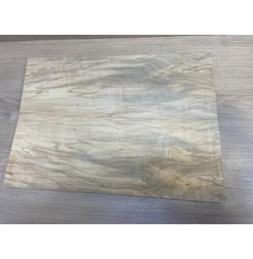 Клён Американский Волнистый заготовка на топ Смешанный АА Волна АА 19х190-180х505 мм - 2 шт. (книжкой)-4