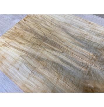 Клён Американский Волнистый заготовка на топ Смешанный АА Волна АА 19х190-180х505 мм - 2 шт. (книжкой)-5