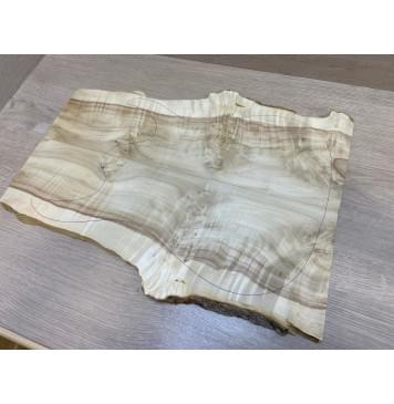 Клён Американский Каповый заготовка на топ Смешанный ААА Кап А 20х160-190-120х505 мм - 2 шт. (книжкой)-2