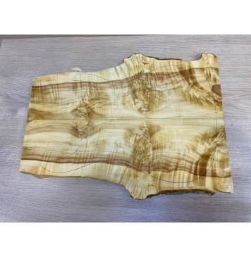 Клён Американский Каповый заготовка на топ Смешанный ААА Кап А 20х160-190-120х505 мм - 2 шт. (книжкой)-5