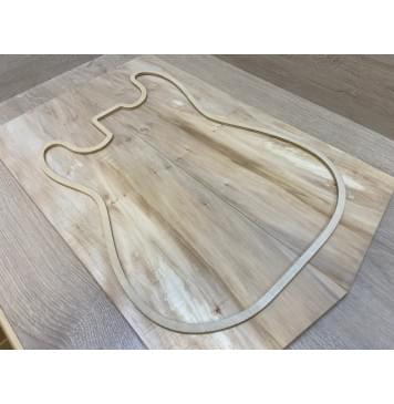 Клён Американский заготовка на топ Смешанный А 13х192-184х540-570 мм - 2 шт. (книжкой)-1