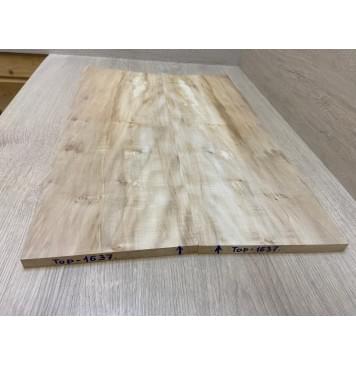 Клён Американский заготовка на топ Смешанный А 13х192-184х540-570 мм - 2 шт. (книжкой)-2