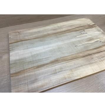 Клён Американский Spalted заготовка на топ Радиал АА 17х192-188х545 мм - 2шт (книжкой)-6