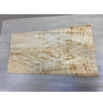 Клён Американский Волнистый заготовка на топ Радиал А Волна А 15х170-139х560 мм - 2 шт. (книжкой)-9