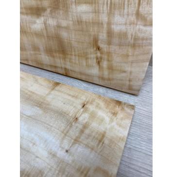 Клён Американский Волнистый заготовка на топ Радиал А Волна А 15х170-139х560 мм - 2 шт. (книжкой)-2