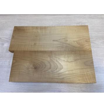 Клён Печёный 180 гр заготовка корпуса Тангент АА 41.5х172х485-450 мм (2шт)-4