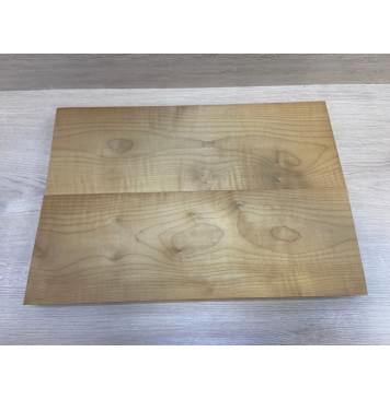 Клён Печёный 180 гр заготовка корпуса Тангент АА 41.5х168х485 мм (2шт)-3