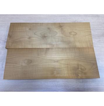 Клён Печёный 180 гр заготовка корпуса Тангент АА 41.5х168х485 мм (2шт)-5