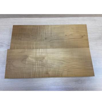 Клён Печёный 180 гр заготовка корпуса Тангент АА 41.5х168х485 мм (2шт)-6