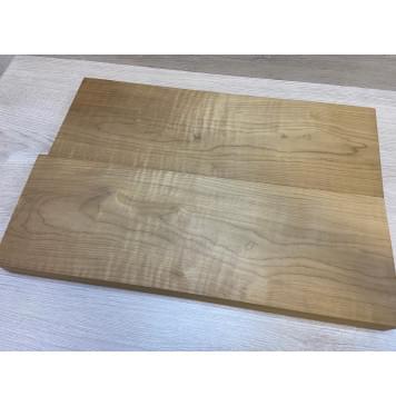 Клён Печёный 180 гр заготовка корпуса Тангент АА 41.5х168х485 мм (2шт)-7