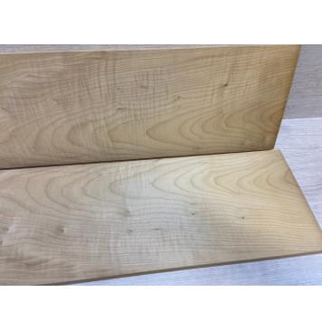 Клён Белый Печёный 180гр заготовка на топ Тангент А 18х195х572 мм - 2шт (книжкой)-9