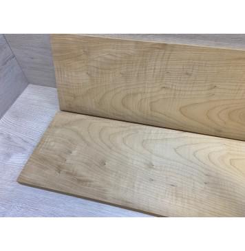 Клён Белый Печёный 180гр заготовка на топ Тангент А 18х195х572 мм - 2шт (книжкой)-5