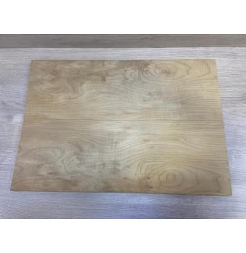 Клён Белый Печёный 180гр заготовка на топ Тангент А 17х195х565 мм - 2шт (книжкой)-0