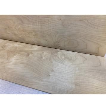 Клён Белый Печёный 180гр заготовка на топ Тангент А 17х195х565 мм - 2шт (книжкой)-8