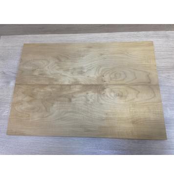 Клён Белый Печёный 180гр заготовка на топ Тангент А 17х195х565 мм - 2шт (книжкой)-9