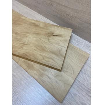 Клён Белый Печёный 180гр заготовка на топ Тангент А 17х195х565 мм - 2шт (книжкой)-1