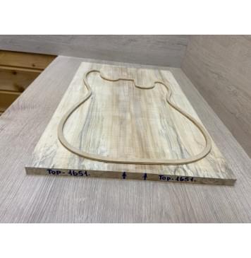 Клён Американский заготовка на топ Радиал АА 17.3х185х575 мм - 2 шт. (книжкой)-3