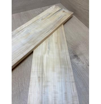 Клён Американский заготовка на топ Радиал АА 17.3х185х575 мм - 2 шт. (книжкой)-1