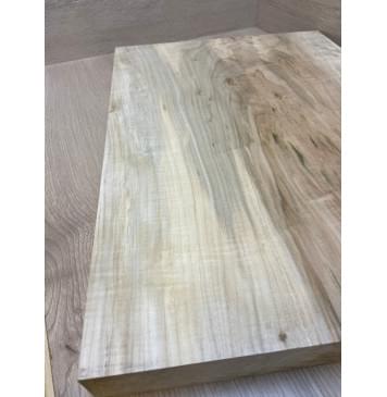 Клён Американский Волнистый заготовка корпуса Тангент А Волна А 48х400х565-555 мм (Массив)-2