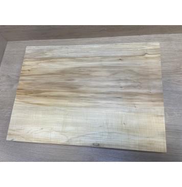 Клён Американский Волнистый заготовка корпуса Тангент А Волна А 50х400х555-540 мм (Массив)-1