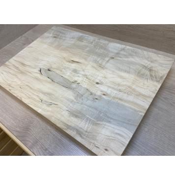 Клён Американский Волнистый заготовка корпуса Смешанный А Волна А 48.5х400х570-535 мм (Массив)-6