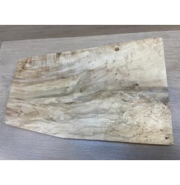 Клён Американский Волнистый заготовка корпуса Смешанный А Волна А 40х390-345-274х585 мм (Массив)-8